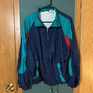 Vintage 90s windbreaker jacket 🌊
